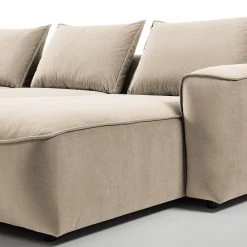 Studio Copenhagen Ecksofa Buckley II - Samt Shyla: Beige - Longchair davorstehend rechts 34 Studio Copenhagen Ecksofa Buckley II - Samt Shyla: Beige - Longchair davorstehend rechts -Wohnzimmermöbel boutique en ligne 1000218140 201119 12204800492 DETAILS P000000001000218140