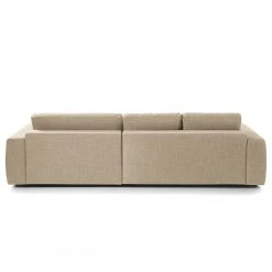 Studio Copenhagen Ecksofa Willows III - Webstoff Amila: Beige - Longchair davorstehend rechts -Wohnzimmermöbel boutique en ligne 1000218220 201215 18330300278 DETAILS P000000001000218220