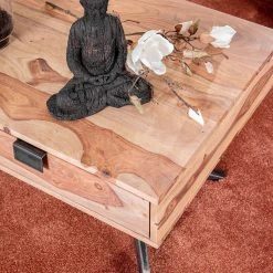 Naturoo Couchtisch Nigg - Sheesham massiv / Metall - Sheesham / Schwarz 7 Naturoo Couchtisch Nigg - Sheesham massiv / Metall - Sheesham / Schwarz -Wohnzimmermöbel boutique en ligne 1000218279 200701 11490400005 DETAILS P000000001000218279