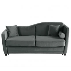 Jack & Alice Schlafsofa Teresina - Samt - Grau - Breite: 192 cm - Ausrichtung rechts 24 Jack & Alice Schlafsofa Teresina - Samt - Grau - Breite: 192 cm - Ausrichtung rechts -Wohnzimmermöbel boutique en ligne 1000218280 211006 06151900140 DETAILS P000000001000218280