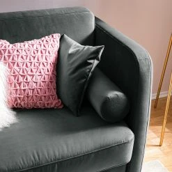 Jack & Alice Schlafsofa Teresina - Samt - Grau - Breite: 192 cm - Ausrichtung rechts 31 Jack & Alice Schlafsofa Teresina - Samt - Grau - Breite: 192 cm - Ausrichtung rechts -Wohnzimmermöbel boutique en ligne 1000218280 211006 06151900217 DETAILS P000000001000218280