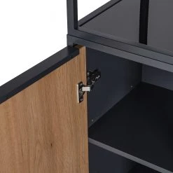 Red Living Regal Barview - Echtholzfurnier - Eiche / Anthrazit -Wohnzimmermöbel boutique en ligne 1000218360 210318 07394400005 DETAILS P000000001000218360