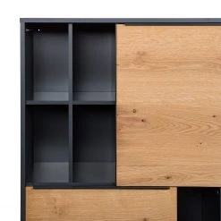 Red Living Highboard Barview - Echtholzfurnier - Eiche / Anthrazit 44 Red Living Highboard Barview - Echtholzfurnier - Eiche / Anthrazit -Wohnzimmermöbel boutique en ligne 1000218365 210319 11334900030 DETAILS P000000001000218365