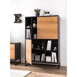 Red Living Highboard Barview - Echtholzfurnier - Eiche / Anthrazit 47 Red Living Highboard Barview - Echtholzfurnier - Eiche / Anthrazit -Wohnzimmermöbel boutique en ligne 1000218365 210413 12581700023 MOOD DETAILS P000000001000218365 mood