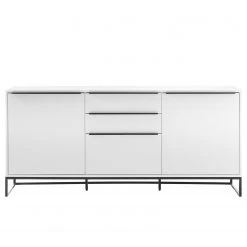 Fredriks Sideboard White Hall II - Matt Weiß / Schwarz 25 Fredriks Sideboard White Hall II - Matt Weiß / Schwarz -Wohnzimmermöbel boutique en ligne 1000218367 201203 14340600006 DETAILS P000000001000218367