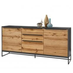 Red Living Sideboard Barview I - Echtholzfurnier - Eiche / Anthrazit -Wohnzimmermöbel boutique en ligne 1000218372 201118 06053400027 DETAILS P000000001000218372