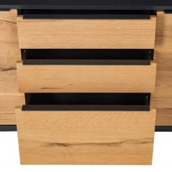 Red Living Sideboard Barview I - Echtholzfurnier - Eiche / Anthrazit -Wohnzimmermöbel boutique en ligne 1000218372 210420 14110300006 DETAILS P000000001000218372