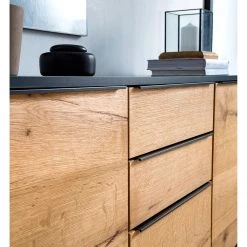 Red Living Sideboard Barview I - Echtholzfurnier - Eiche / Anthrazit -Wohnzimmermöbel boutique en ligne 1000218372 210527 08075200005 MOOD DETAILS P000000001000218372 mood