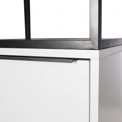 Fredriks Schrank White Hall II - Matt Weiß / Schwarz 27 Fredriks Schrank White Hall II - Matt Weiß / Schwarz -Wohnzimmermöbel boutique en ligne 1000218376 210303 09052400006 DETAILS P000000001000218376