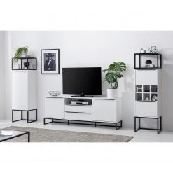 Fredriks Schrank White Hall II - Matt Weiß / Schwarz 20 Fredriks Schrank White Hall II - Matt Weiß / Schwarz -Wohnzimmermöbel boutique en ligne 1000218376 210316 08061400017 MOOD DETAILS P000000001000218376 mood