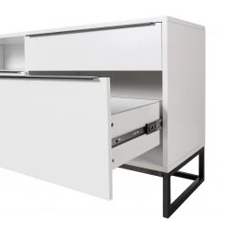 Fredriks Lowboard White Hall II - Matt Weiß / Schwarz 28 Fredriks Lowboard White Hall II - Matt Weiß / Schwarz -Wohnzimmermöbel boutique en ligne 1000218377 210311 10581700020 DETAILS P000000001000218377