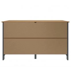 Maison Belfort Sideboard Rivery III - Kiefer massiv - Anthrazit -Wohnzimmermöbel boutique en ligne 1000218440 210128 06175800050 DETAILS P000000001000218440