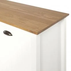 Maison Belfort Sideboard Rivery III - Kiefer massiv - Weiß 17 Maison Belfort Sideboard Rivery III - Kiefer massiv - Weiß -Wohnzimmermöbel boutique en ligne 1000218442 220407 070 DETAILS P000000001000218442