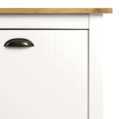 Maison Belfort Sideboard Rivery II - Kiefer massiv - Weiß -Wohnzimmermöbel boutique en ligne 1000218448 220407 051 DETAILS P000000001000218448