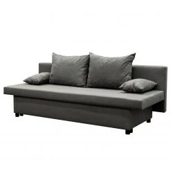 Fredriks Schlafsofa Towson II - Microfaser - Grau