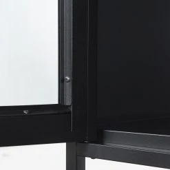 Ars manufacti Sideboard Kayys - Glas / Metall - Schwarz -Wohnzimmermöbel boutique en ligne 1000219025 210330 15113900032 DETAILS P000000001000219025