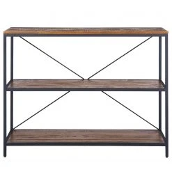 Ars manufacti Regal Grasby - Altholz Pinie / Metall - Pinie Dunkel / Schwarz -Wohnzimmermöbel boutique en ligne 1000219219 220303 030 DETAILS P000000001000219219