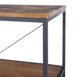 Ars manufacti Regal Grasby - Altholz Pinie / Metall - Pinie Dunkel / Schwarz -Wohnzimmermöbel boutique en ligne 1000219219 220303 050 DETAILS P000000001000219219