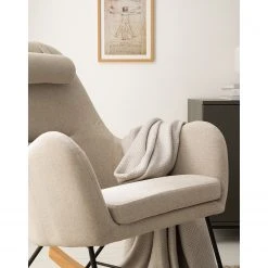 Mørteens Schaukelsessel Harpster - Webstoff - Cappuccino -Wohnzimmermöbel boutique en ligne 1000219528 210205 06323200003 DETAILS P000000001000219528