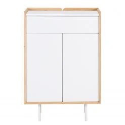 Studio Copenhagen Kommode Noovi - Wildeiche teilmassiv - Weiß / Wildeiche -Wohnzimmermöbel boutique en ligne 1000220567 200820 08050800005 DETAILS P000000001000220567