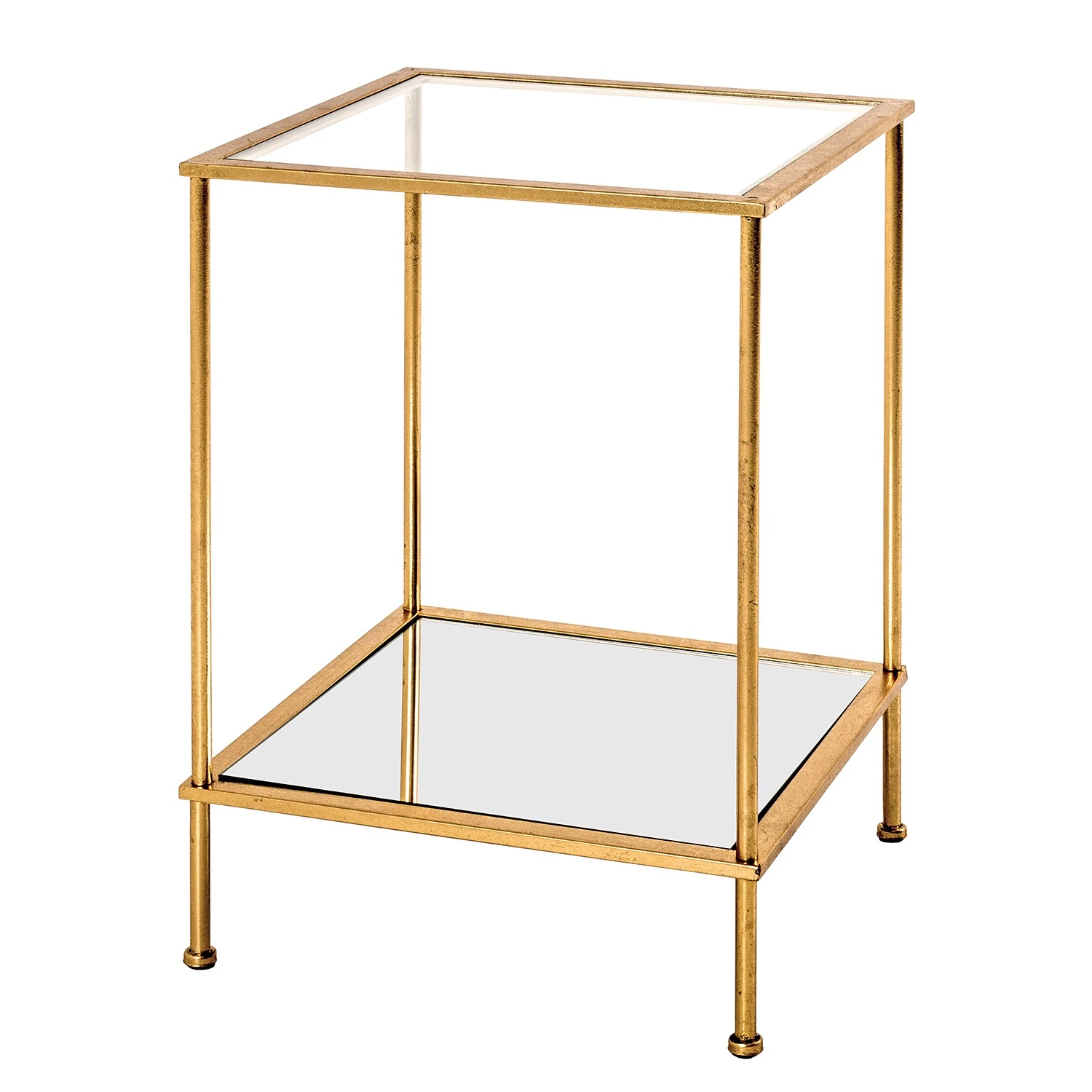 Red Living Beistelltisch Casa View II - Glas / Metall - Gold 1 Red Living Beistelltisch Casa View II - Glas / Metall - Gold