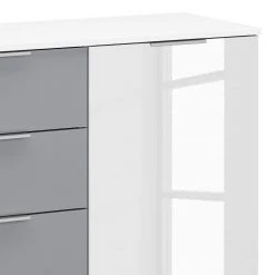 Rauch Orange Kommode Bellezza II - Hochglanz Weiß / Grau -Wohnzimmermöbel boutique en ligne 1000221709 200824 14425600069 DETAILS P000000001000221709