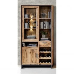 Ridgevalley Wohnwand Priay II (3-teilig) - Inkl. Beleuchtung - Lärche Dekor / Graphit 13 Ridgevalley Wohnwand Priay II (3-teilig) - Inkl. Beleuchtung - Lärche Dekor / Graphit -Wohnzimmermöbel boutique en ligne 1000221768 200831 14271800018 MOOD DETAILS P000000001000221768 mood