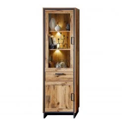 Ridgevalley Wohnwand Priay III (4-teilig) - Inkl. Beleuchtung - Lärche Dekor / Graphit -Wohnzimmermöbel boutique en ligne 1000221769 200831 14271800035 DETAILS P000000001000221769