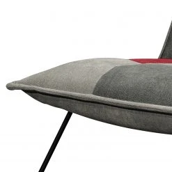 Fredriks Sofa Tutu (2-Sitzer) - Microfaser - Microfaser Ranu Patchwork: Beere / Grau -Wohnzimmermöbel boutique en ligne 1000222110 201113 13044900337 DETAILS P000000001000222110