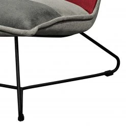 Fredriks Sofa Tutu (2-Sitzer) - Microfaser - Microfaser Ranu Patchwork: Beere / Grau -Wohnzimmermöbel boutique en ligne 1000222110 201113 13045400339 DETAILS P000000001000222110