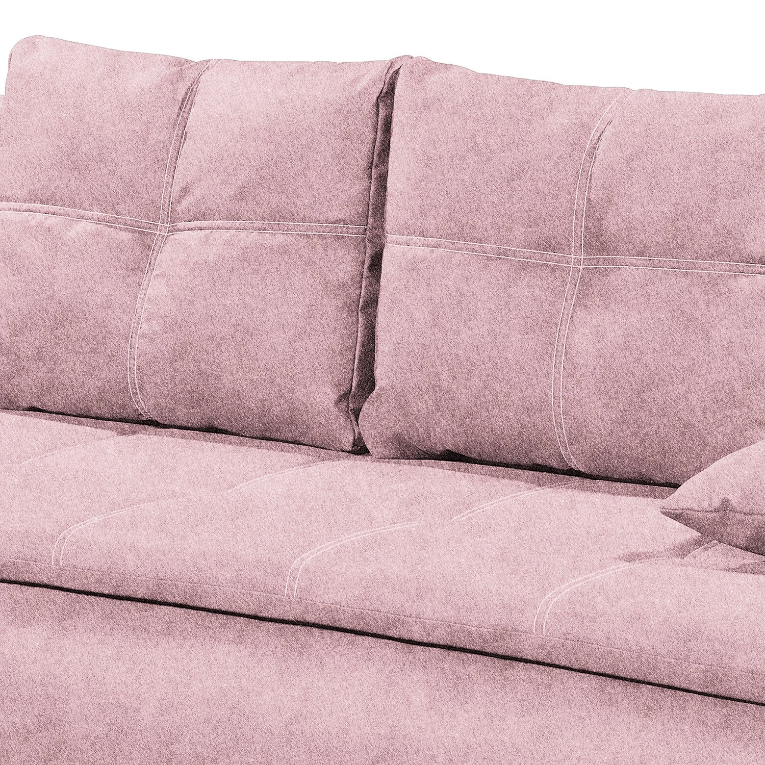 Fredriks Schlafsofa Swanton - Webstoff Roge: Hellrosa 7 Fredriks Schlafsofa Swanton - Webstoff Roge: Hellrosa – Bild 7