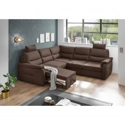 Fredriks Ecksofa Gladwin - Microfaser Zari: Espresso - Schlaffunktion davorstehend rechts -Wohnzimmermöbel boutique en ligne 1000222172 201113 13215200665 MOOD DETAILS P000000001000222172 mood