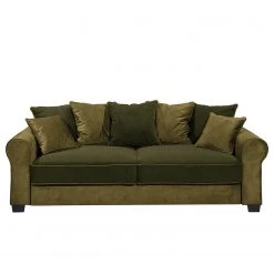 Fredriks Schlafsofa Marcola - Webstoff; Microfaser - Microfaser Salvo: Olivgrün -Wohnzimmermöbel boutique en ligne 1000222188 201119 09424200603 DETAILS P000000001000222188