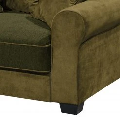 Fredriks Schlafsofa Marcola - Webstoff; Microfaser - Microfaser Salvo: Olivgrün -Wohnzimmermöbel boutique en ligne 1000222188 201119 09424200606 DETAILS P000000001000222188