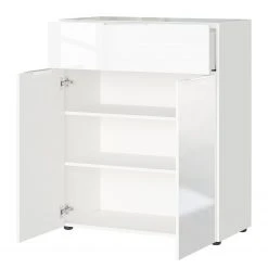 Germania Kommode Oakland II - Glas - Weiß -Wohnzimmermöbel boutique en ligne 1000223282 200826 06240200045 DETAILS P000000001000223282