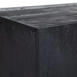 Red Living Kommode Worland I - Echtholzfurnier / Metall - Eiche Schwarz / Gold -Wohnzimmermöbel boutique en ligne 1000223494 200826 12361200081 DETAILS P000000001000223494