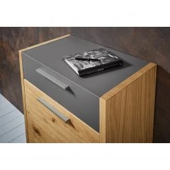 Voss Kommode Levio - Echtholzfurnier - Eiche - Grau - Breite: 61 cm - Türanschlag rechts 7 Voss Kommode Levio - Echtholzfurnier - Eiche - Grau - Breite: 61 cm - Türanschlag rechts -Wohnzimmermöbel boutique en ligne 1000223939 200911 07172500029 DETAILS P000000001000223939