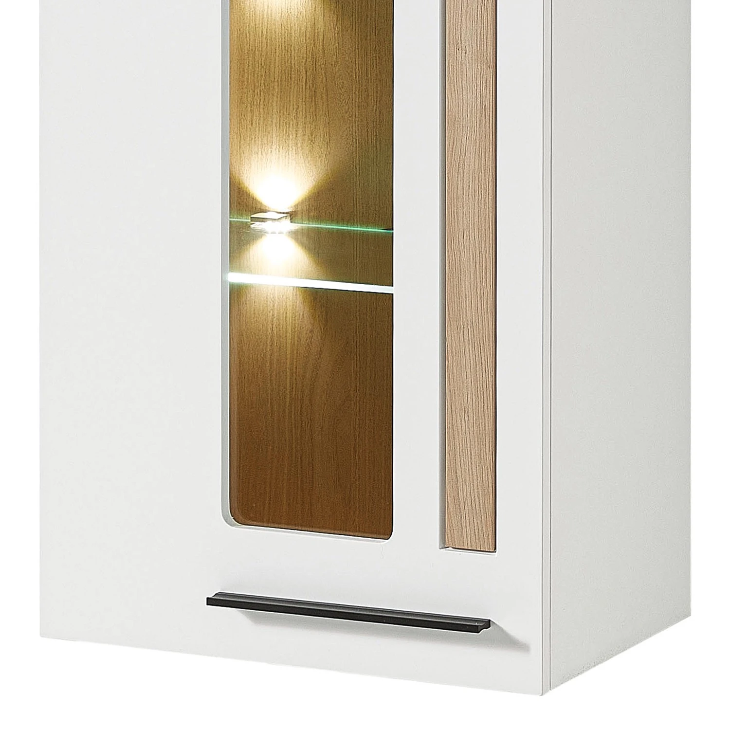 Red Living Hängevitrine Parolin - Inkl. Beleuchtung - Weiß 6 Red Living Hängevitrine Parolin - Inkl. Beleuchtung - Weiß – Bild 6