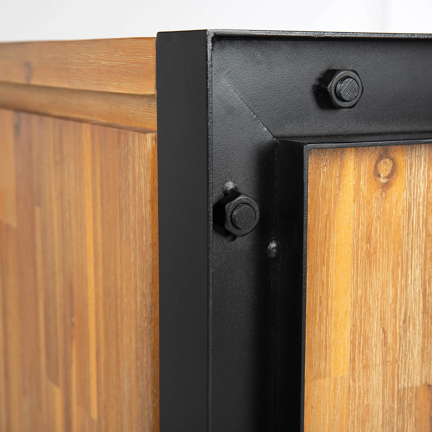 Ars manufacti Sideboard Urban Industry I - Akazie teilmassiv / Metall - Akazie / Schwarz 13 Ars manufacti Sideboard Urban Industry I - Akazie teilmassiv / Metall - Akazie / Schwarz – Bild 13