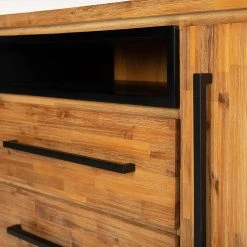 Ars manufacti Sideboard Urban Industry I - Akazie teilmassiv / Metall - Akazie / Schwarz 37 Ars manufacti Sideboard Urban Industry I - Akazie teilmassiv / Metall - Akazie / Schwarz -Wohnzimmermöbel boutique en ligne 1000224201 210908 15541900010 DETAILS P000000001000224201