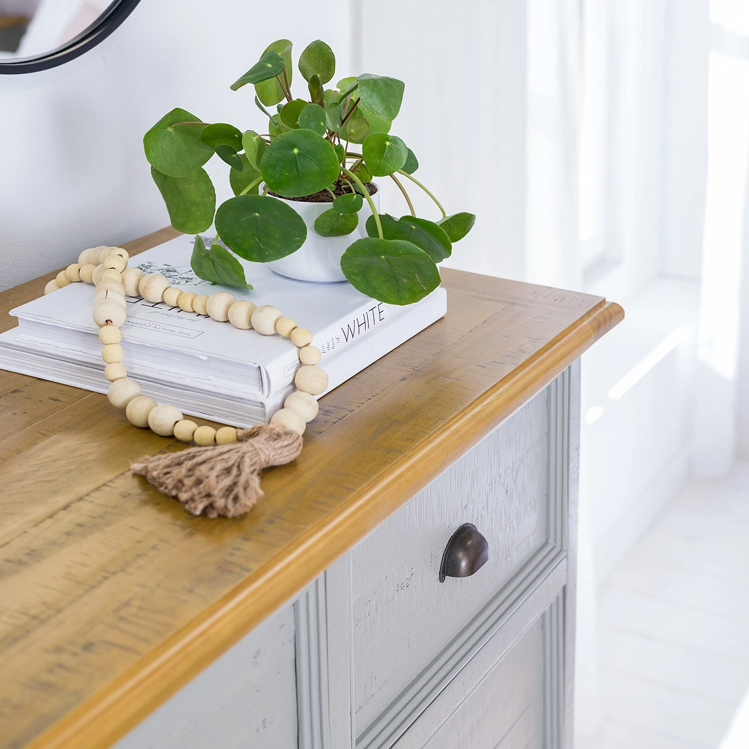 Maison Belfort Kommode Lavalle II - Kiefer teilmassiv - Kiefer / Hellgrau 6 Maison Belfort Kommode Lavalle II - Kiefer teilmassiv - Kiefer / Hellgrau – Bild 6