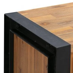 Ars manufacti Sideboard Urban Industry IV - Akazie teilmassiv / Metall - Akazie / Schwarz 34 Ars manufacti Sideboard Urban Industry IV - Akazie teilmassiv / Metall - Akazie / Schwarz -Wohnzimmermöbel boutique en ligne 1000224216 210625 12375100005 DETAILS P000000001000224216