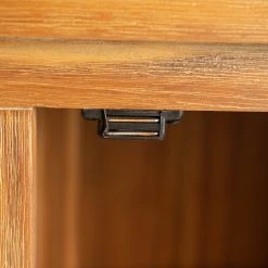 Ars manufacti Sideboard Urban Industry II - Akazie teilmassiv / Metall - Akazie / Schwarz -Wohnzimmermöbel boutique en ligne 1000224223 210908 15542100045 DETAILS P000000001000224223