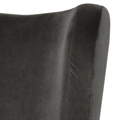 Sessel Moulton - Samt Onoli: Anthrazit -Wohnzimmermöbel boutique en ligne 1000224302 200916 14014100581 DETAILS P000000001000224302