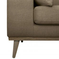 Mørteens Ecksofa Billund I Webstoff - Dunkelbraun - Longchair davorstehend rechts -Wohnzimmermöbel boutique en ligne 1000224353 200916 14031200924 DETAILS P000000001000224353