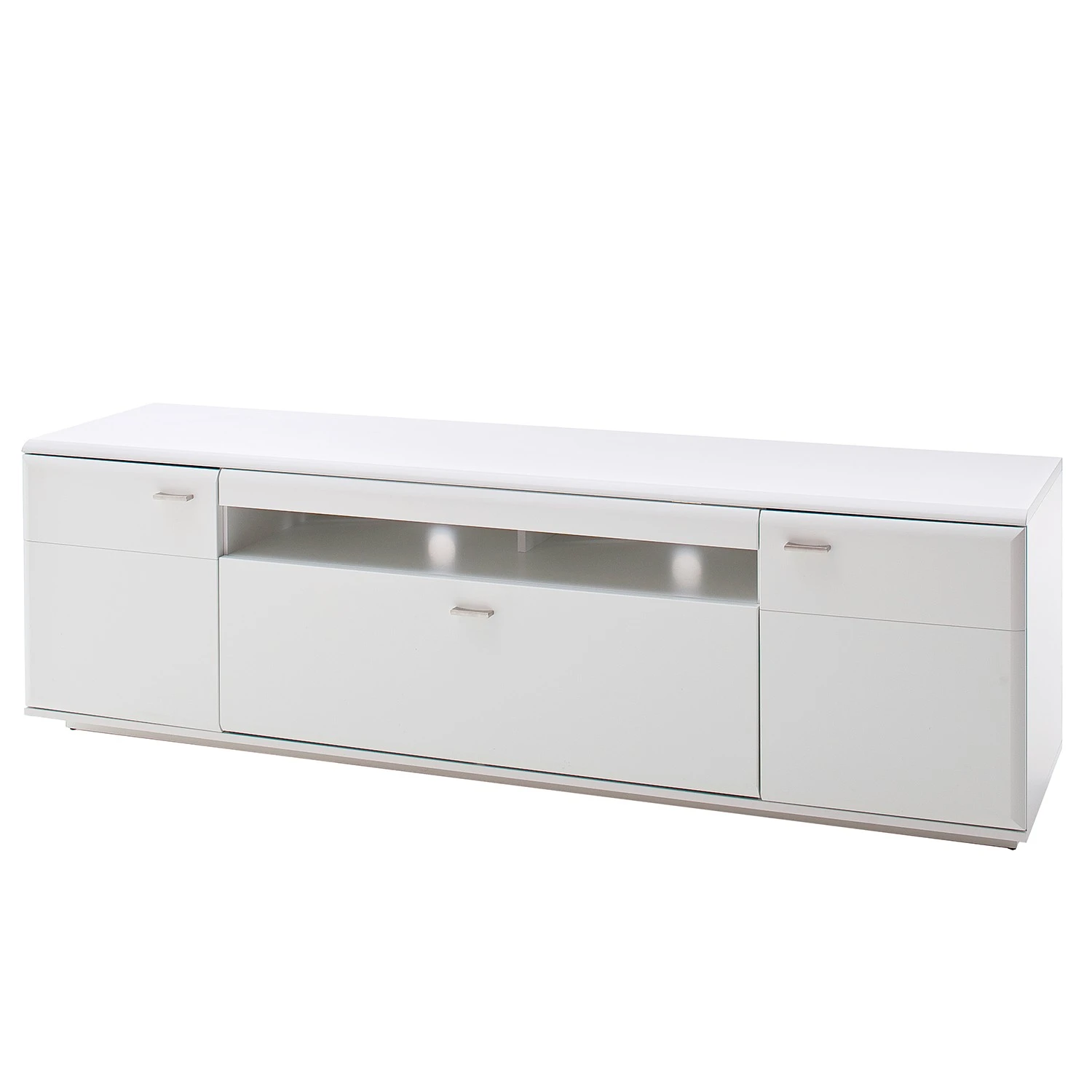 Loftscape TV-Lowboard Cassville - Matt Weiß - Breite: 195 cm 4 Loftscape TV-Lowboard Cassville - Matt Weiß - Breite: 195 cm – Bild 4