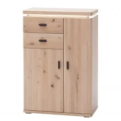 Naturoo Kommode Ellinwood - Inkl. Beleuchtung - Eiche teilmassiv