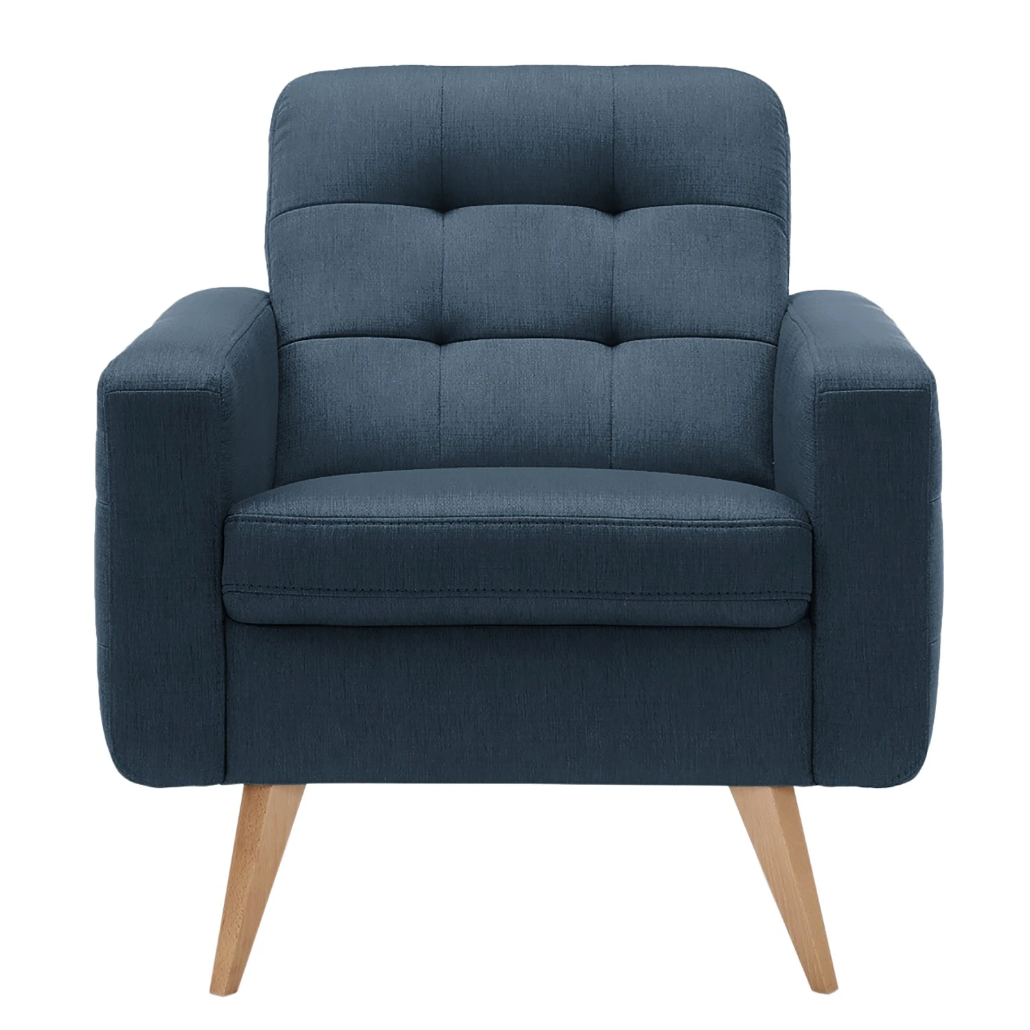 Fredriks Sessel Cropwell - Webstoff - Webstoff Ramse: Marineblau 2 Fredriks Sessel Cropwell - Webstoff - Webstoff Ramse: Marineblau – Bild 2