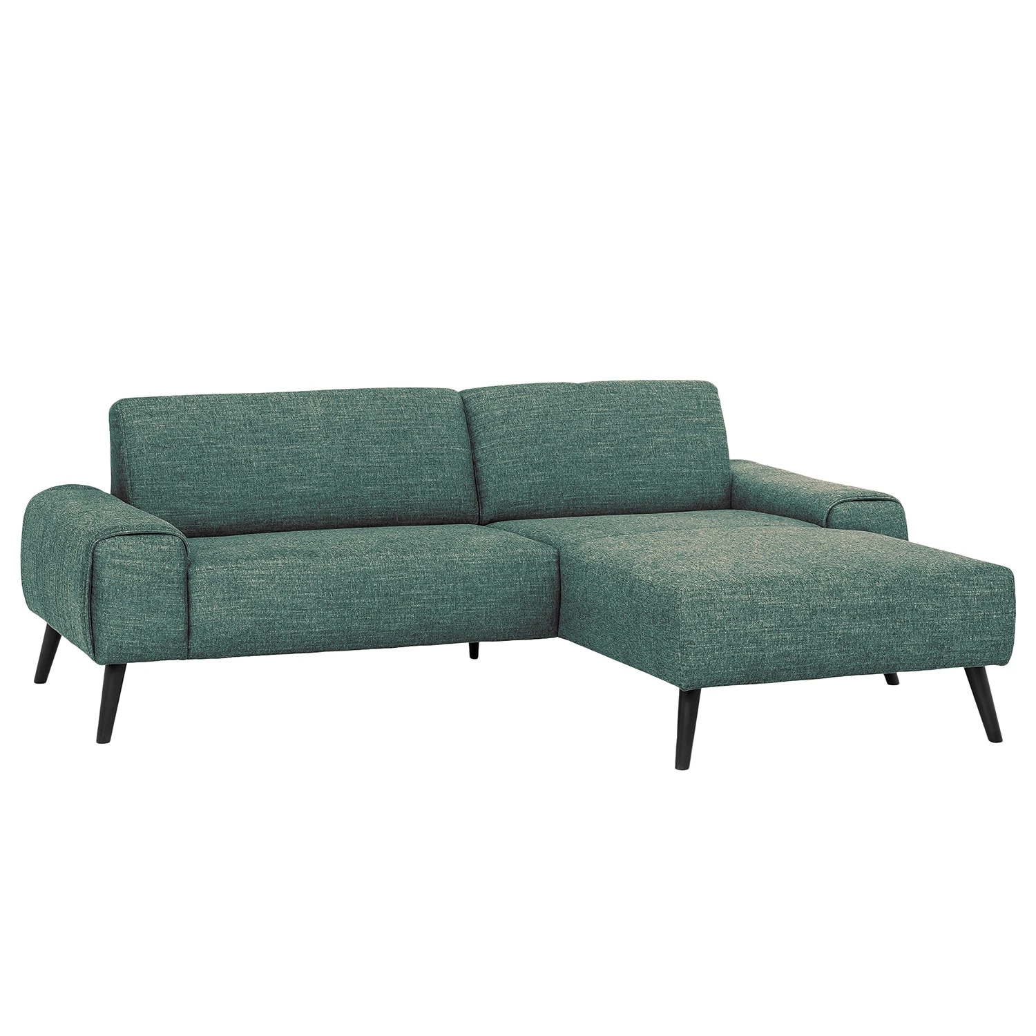 Fredriks Ecksofa Bingham - Webstoff - Webstoff Pras: Blau - Longchair davorstehend rechts - Ohne Hocker 1 Fredriks Ecksofa Bingham - Webstoff - Webstoff Pras: Blau - Longchair davorstehend rechts - Ohne Hocker