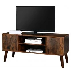 Red Living TV-Lowboard Hickling I - Braun / Gummibaum